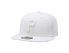 New Era 59Fifty Men Women Cap Basic Pittsburgh Pirates White on White Fitted Hat