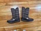 The North Face Thermoball brown Rain Snow Bootie Boots Flats Shoes 7 New