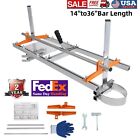 Chainsaw Mill 14 to 36 Inch Portable Planking Lumber Cutting Milling Bar USSTOCK