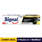 Signal Charcoal White Toothpaste 120g x 06