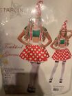 New Starline Sexy Toadstool Gnome Costume Large Skirt With Suspenders Top & Hat