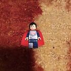 Lego Superman Minifigure Dark Blue Suit DC Super Heroes Man of Steel sh077