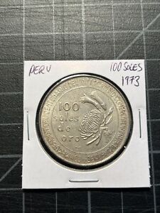 Peru 100 Soles 1973 Silver