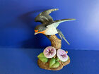 Andrea by Sadek porcelain bird figurine, Barn Swallow