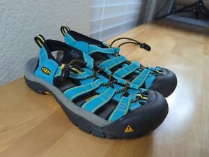 KEEN Newport H2 WP Aqua Blue Bungie Trail Sport Sandals Women's Size 8.5