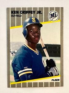 Ken Griffey Jr. 1989 Fleer  #548 Rookie RC NM or better
