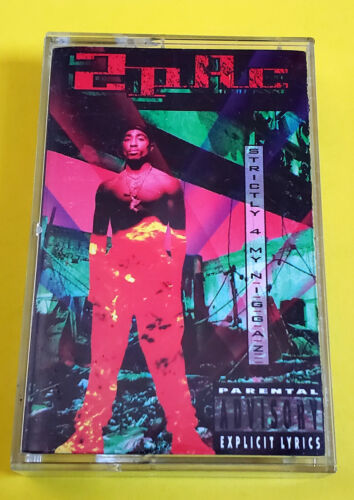 2Pac ‎Strictly 4 My N.I.G.G.A.Z. 1993 Cassette Tape - Tupac Shakur Rap Ice Cube