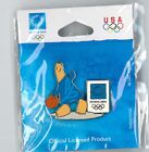 Athens 2004 Olympic pin - mascot - basketball - trader badge