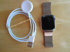USED APPLE WATCH  SERIES 4 40mm GPS WITH GOLD MILANESE LOOP BAND