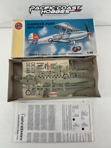 Airfix Vintage Plastic Model 1:48 Hawker Fury Biplane Kit 04103