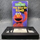Sesame Street The Best of Elmo VHS 1994 The Muppets Jim Henson Kids Cartoon Film