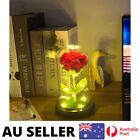 Crochet Flower Lamp Handmade Knitted Rose Sunflower Glass Ornament - AU Stock