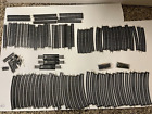 Atlas N gauge lot of 94 pieces tracks, rerailers and nails