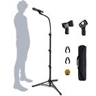 Mic Stand Boom Microphone Stands Tripod Gooseneck Mic Arm Stand Height Adjustabl
