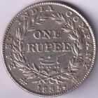 BRITISH INDIA 1835 WILLIAM IIII ONE RUPEE RARE SILVER COIN IN TOP GRADE