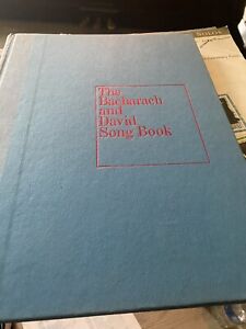 The Bacharach and David Songbook, With Intro by Dionne Warwick (Hardcover, 1970)