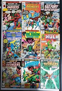 1978-1981 Marvel Comics WHAT IF Lot #8, 9, 14, 17, 22, 23, 25, 28, 32 | VINTAGE