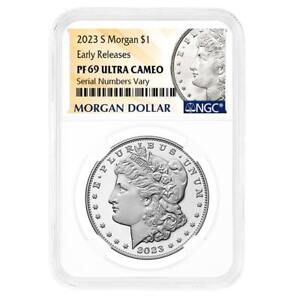 2023-S Morgan Silver Dollar Proof Coin NGC PF 69 ER (Morgan Label)