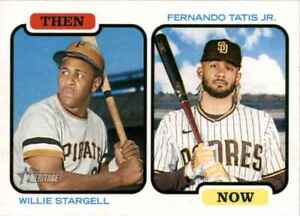 2022 Topps Heritage Then and Now Willie Stargell/Fernando Tatis Jr. Pittsburgh