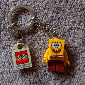 Spongebob Squarepants LEGO Minifigure Keychain - 2006