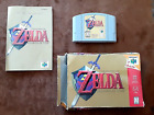 The Legend of Zelda Ocarina of Time Nintendo 64 COMPLETE CIB Box Manual Game N64