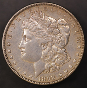 New Listing1898  Morgan Silver Dollar Fresh from an original collection-LOT AA 7841