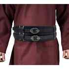 Viking belt Medieval PU Leather Armor Knight Costume h