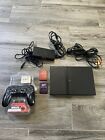 PlayStation 2 PS2 Slim Console & Wireless Controller Mem Card & Cords Scph-70012