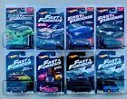 Hot Wheels Fast and Furious Mixed Lot of 8 W/ Protectors Please Read Item