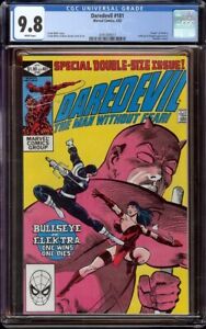 Daredevil # 181 CGC 9.8 White (Marvel, 19821) Death of Electra