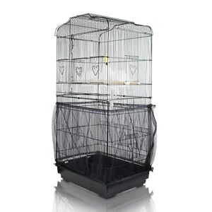 ASOCEA Extra Large Bird Cage Seed Catcher Guard Universal Birdcage Cover Nylo...