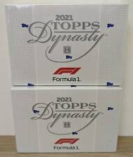 LOT (2) 2021 Topps Dynasty F1 Racing Formula 1 HOBBY Factory Sealed BOX