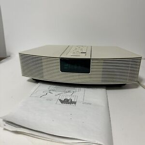 New ListingBose Wave Radio CD Player Model AWRC-1P White Tested Working No Remote