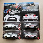Lot of 4 2024 Hot Wheels Grand Turismo '20 Toyota GR Supra - '17 Nissan GTR NEW