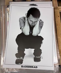 RADIOHEAD POSTER Thom Yorke Vintage Deadstock poster 24x36
