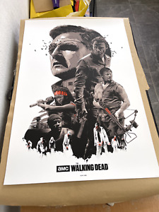 The Walking Dead 2013 BY Gabz Domaradzki, Grzegorz art screen print poster mondo