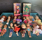 Vtg LOT Barbie's Baby Sister Kelly & Tommy Dolls & others w Clothes 2 in box