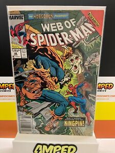 WEB OF SPIDER-MAN #48 * Marvel Comics 1989 -  Comic Book Hobgoblin Inferno