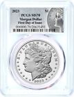 New Listing2023 $1 Silver Morgan Dollar PCGS MS70 First Day of Issue Silver Dollar Label