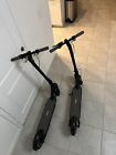 Two Segway Ninebot MAX G30P Electric Scooters