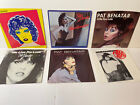Pat Benatar Picture Sleeves Only (No Records) 45 RPM Lot of 6 1979 & 1980's