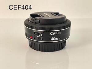 Canon EF 40mm f/2.8 STM Standard Lens - 6310B002