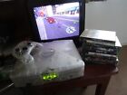 Microsoft Xbox Crystal Console with origin controller and 10 games