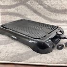 Sanyo Electric Indoor Barbeque BBQ Grill Extra Large 200 Sq In Black HPS-SG3 EUC