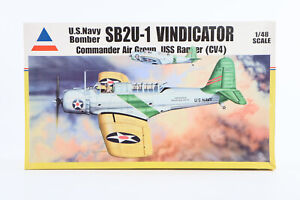 Accurate Miniatures 1/48 SB2U-1 Vindicator USS Ranger 480200 Model Airplane NEW