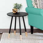 Round End Table Small Side Table Sofa Table for Small Spaces, Living Room