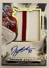 2023 Topps Inception GRAHAM ASHCRAFT Reds AUTOGRAPH JUMBO PATCH /125 Rookie RC