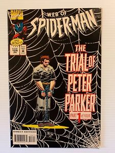 New ListingWeb of Spider-Man #126 (Marvel Comics July 1995).  Direct Edition