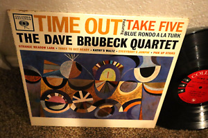 New ListingTHE DAVE BRUBECK QUARTET TIME OUT ORIGINAL COLUMBIA 6 EYE MONO 1960 !