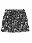 Jolt Womens 9/29W Mini Skirt Reptile Snakeskin Print Back Zip